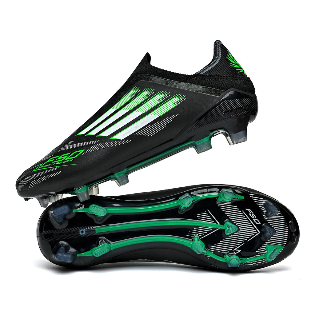 New Men Soccer Shoes Training Match Grass Ultralight Sport Comfortable Indoor Cleats Sport Futsal Adult Non-Slip Football Boots