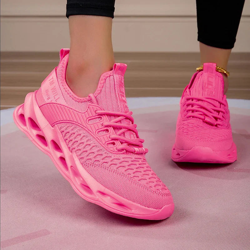Women Sport Shoes Fashion Platform Sneakers Ladies Spring Winter Flats Running Shoes for Woman Plus Size 43