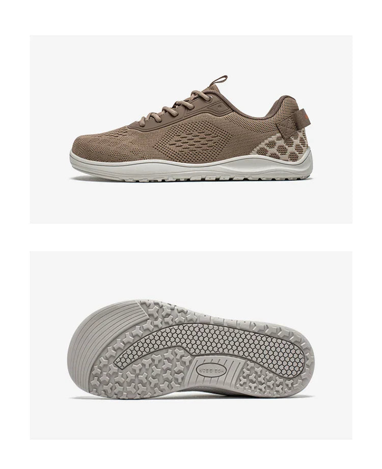Knit Barefoot Shoes Unisex Zero Drop Wide Toe Sneaker Minimalist Breathable Causal Walking Shoes