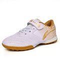 Children's Leather Breathable TF Football Shoes Students Outdoor Anti slip and Wear resistant Sneaker Fashion Trendy Footwear