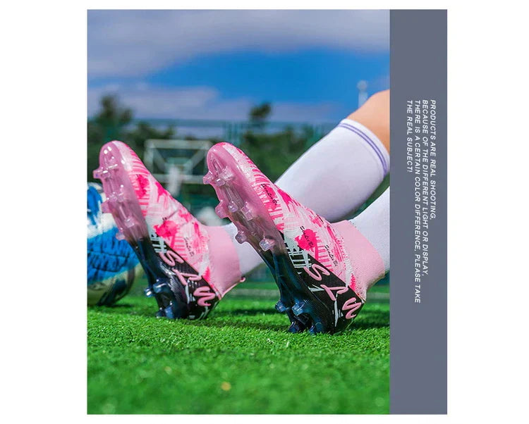 Professional Football Boots Men Soccer Shoes Society Football Cleats FG Lightweight Training Soccer Sneakers Outdoor Sports Shoe
