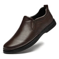 Genuine Leather for Men Business Shoes Stylish Male Comfortable Flats All-match Male Driving Shoes Classic Men Shoes for Wedding