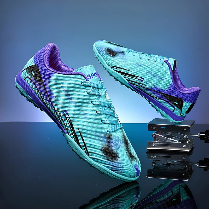 New Mens Outdoor Soccer Shoes Cleats Professional Football Shoes Kid Football Field Boots Comfortable Non-Slip Training Sneakers