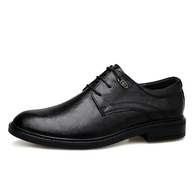 Men's Casual Shoes Genuine Leather Lace-Up Oxford Shoes For Men Fashion Sneakers Luxury Brand Male Derby Shoes Business Footwear