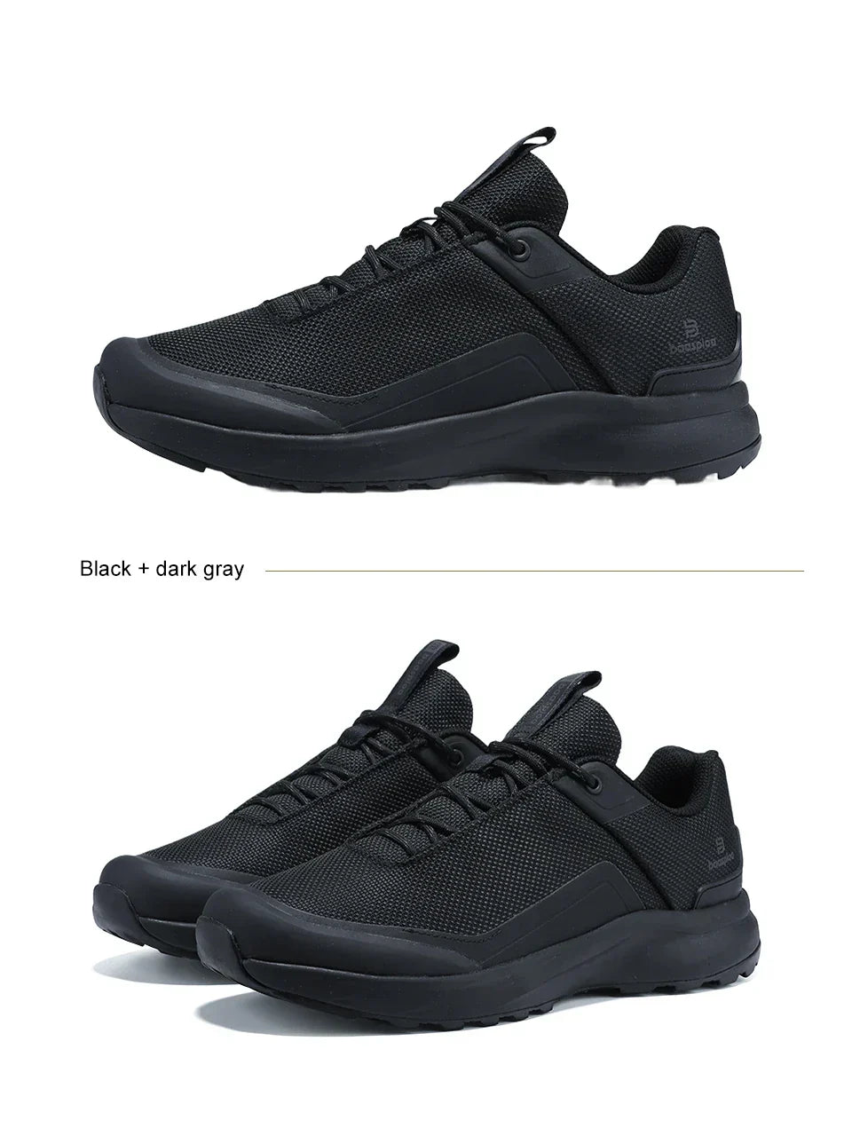 Hiking Shoes Men Outdoor Waterproof Camping Resistant Non Slip Sneakers Male Casual Lightweight Lace-Up Walking Shoes