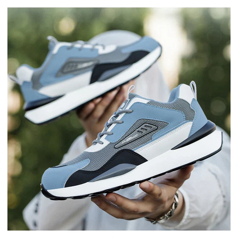 men fashion breathable steel toe caps working safety shoes summer worker boots insulated sneakers tooling security footwear safe