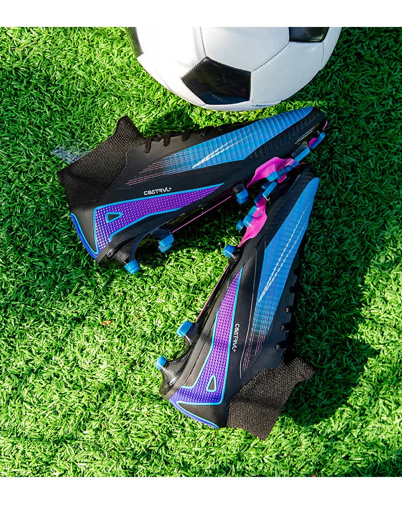 New Men Soccer Shoes Cleats Football Boots Professional Women Unisex Ultralight Match Grass Futsal High-quality TF/FG Sneakers