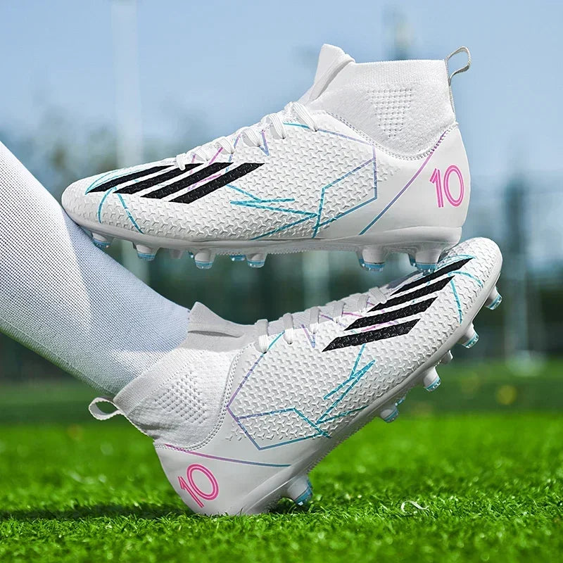 New Unisex Football Boots Professional Non-slip Soccer Shoes Outdoor Drop Shipping Futsal Match Training Sport Sport Sneakers
