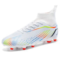 New Men Soccer Shoes Men Grass Breathable Soft Outdoor Football Shoes Cleats Long Spikes Comfortable Training Sport Shoes Men