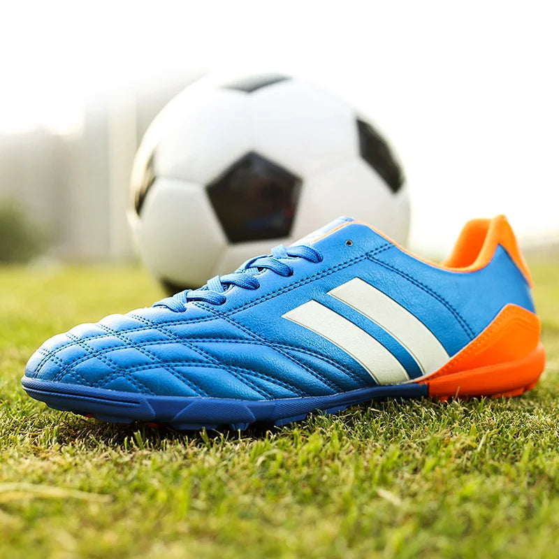 Professional Turf Soccer Shoes For Men Futsal Sneakers Outdoor Non-slip Children's Football Shoes Low-cut Men's Training Shoes