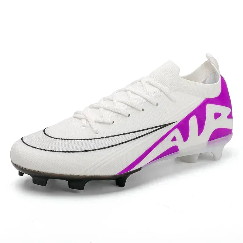 Men Football Boots Training Sport Soccer Shoes Non-Slip Ultralight Grass Unisex Outdoor Sports Shoes Breathable Drop Shipping
