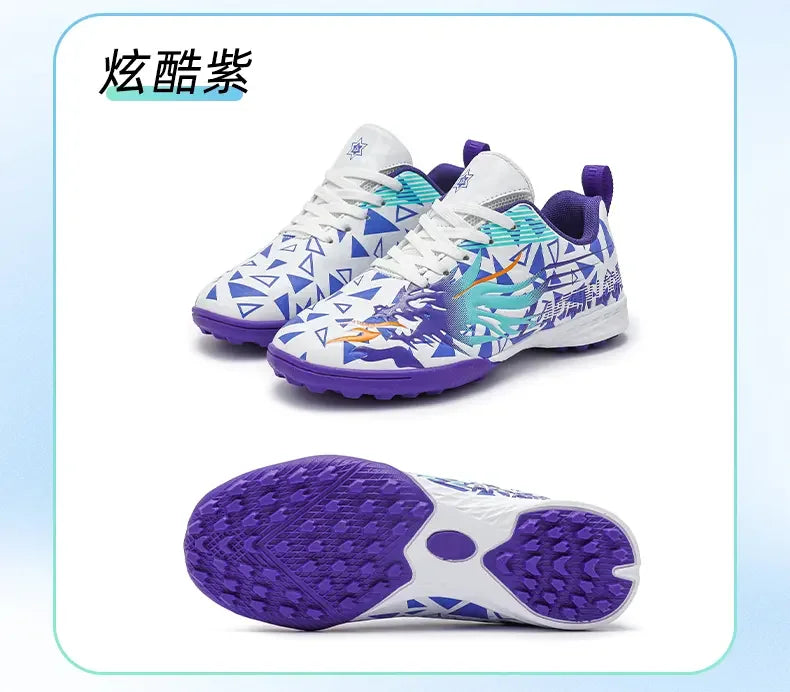 Comfortable Youth Soccer Cleats With Flexible Design, Great Fit For Teenagers Campus Exercise And Field Football Activities