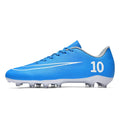 Low Top Soccer Cleats Men Football Boots TF AG Boys Turf Indoor Training Shoes Breathable Lightweight Comfortable Sport Sneakers