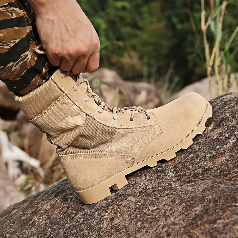 High-quality Tactical Boots Men Boots Special Force Desert Combat Boots Outdoor Hiking Boots Ankle Shoes 2026 Men Hiking Shoes