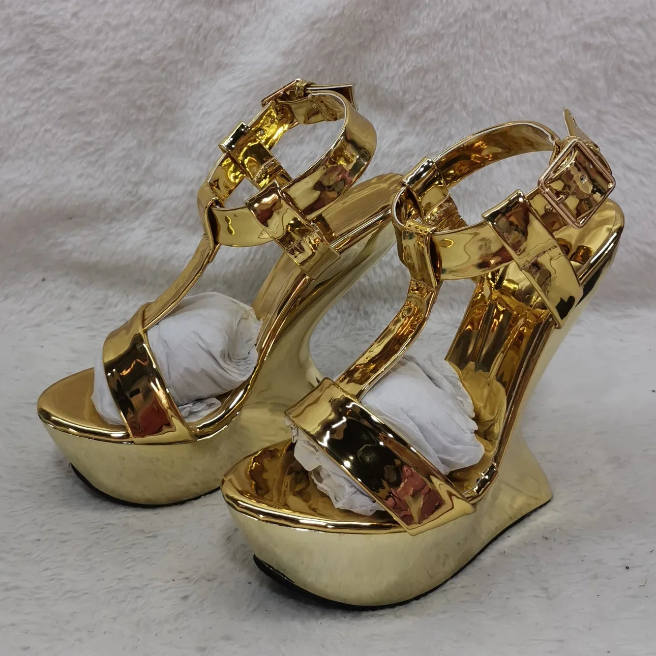 Strange Style Cross Tied Sandals Sexy Peep Toe Solid Accept Customized New Arrivals Fashion Women Runway Shoes