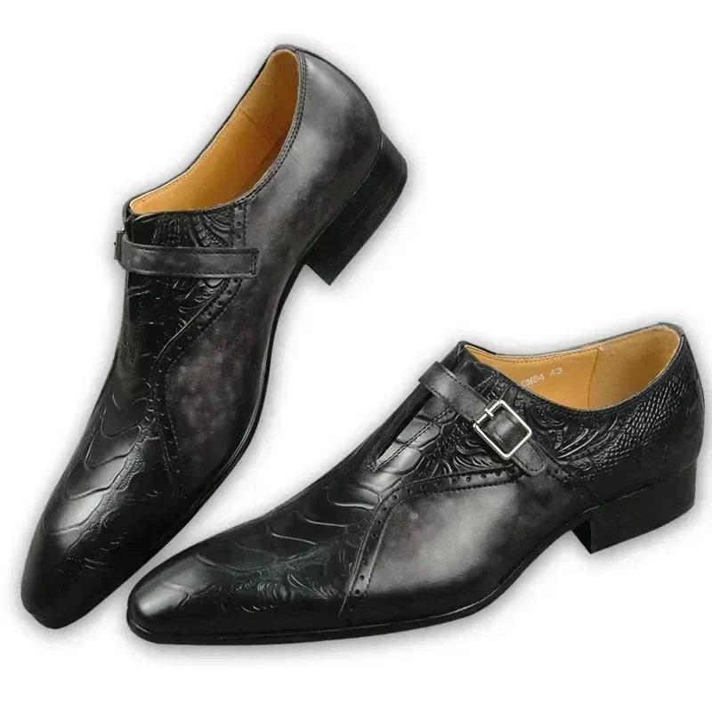 Men's Genuine Leather Loafers Soft & Comfortable Formal Shoes for Office, Wedding, Party Spring & Summer Dress Shoes | Hot Sale