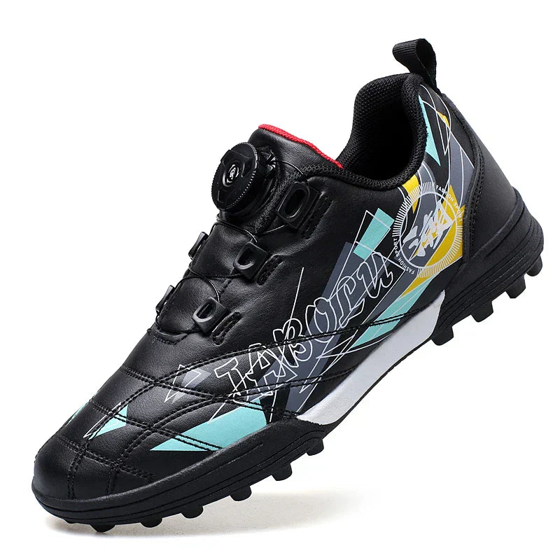 Children's Soccer Shoes Kids Sneakers Non-slip Boys Girls Football Boots Outdoor Ultralight Soccer Trainers Leather Futsal Shoes