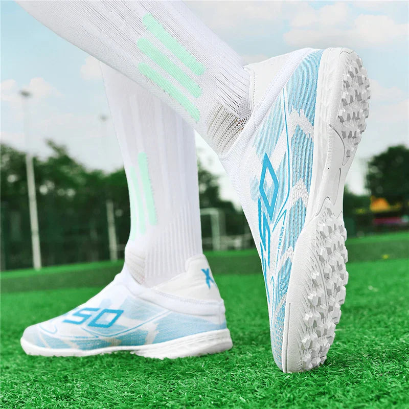 Men's football field boots ultra light grass indoor social training football shoes sports shoes TF/FG football shoes