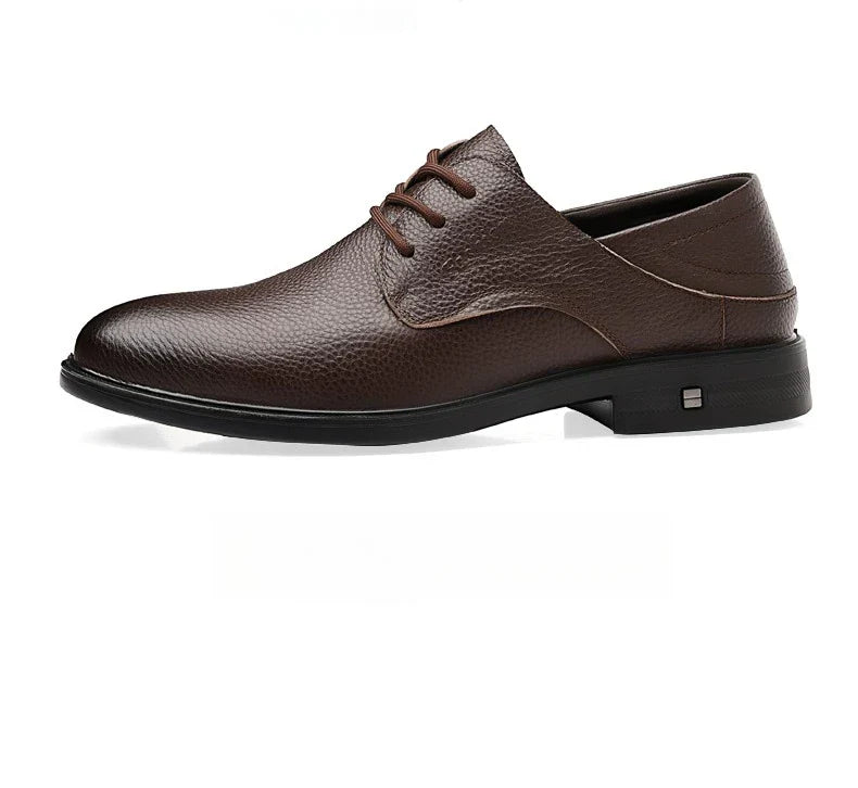 Men Formal Leather Shoes Black Pointed Toe Men Loafers Party Office Business Casual Shoes for Men Oxford Shoes Mens Dress Shoe