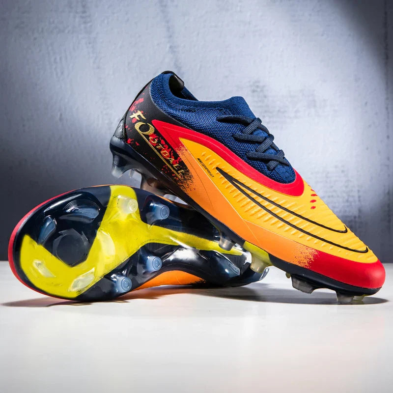 New Men Soccer Shoes Professional Sneakers Match Comfortable Football Boots Non-Slip TF/FG Ankle Boys Sports Shoes Unisex
