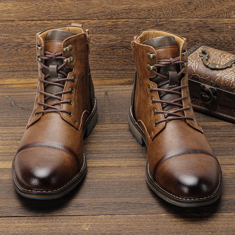 Size 8~13 Ankle Boots For Men Classical Men Boots Fashion Comfortable