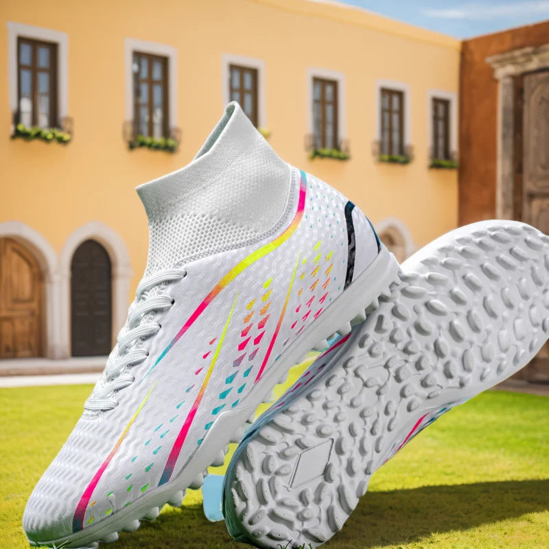 Men Soccer Shoes Professional Match Football Boots Futsal Wholesale Training Comfortable TF High-quality Non Slip Outdoor Shoes