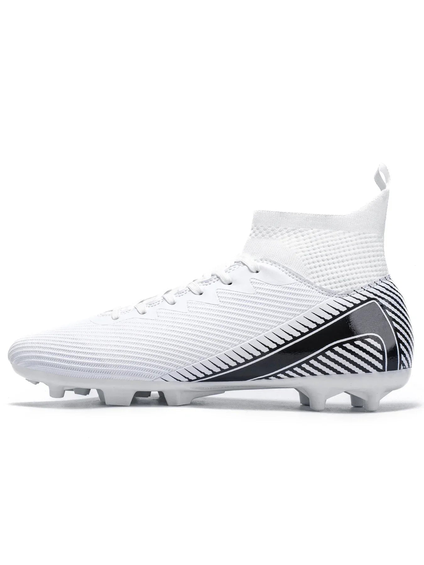 Breathable AG FG football shoes PU Fabric Mesh Upper TPU Wear-resistant Sole Non-slip Design For Kids Youth Daily Play