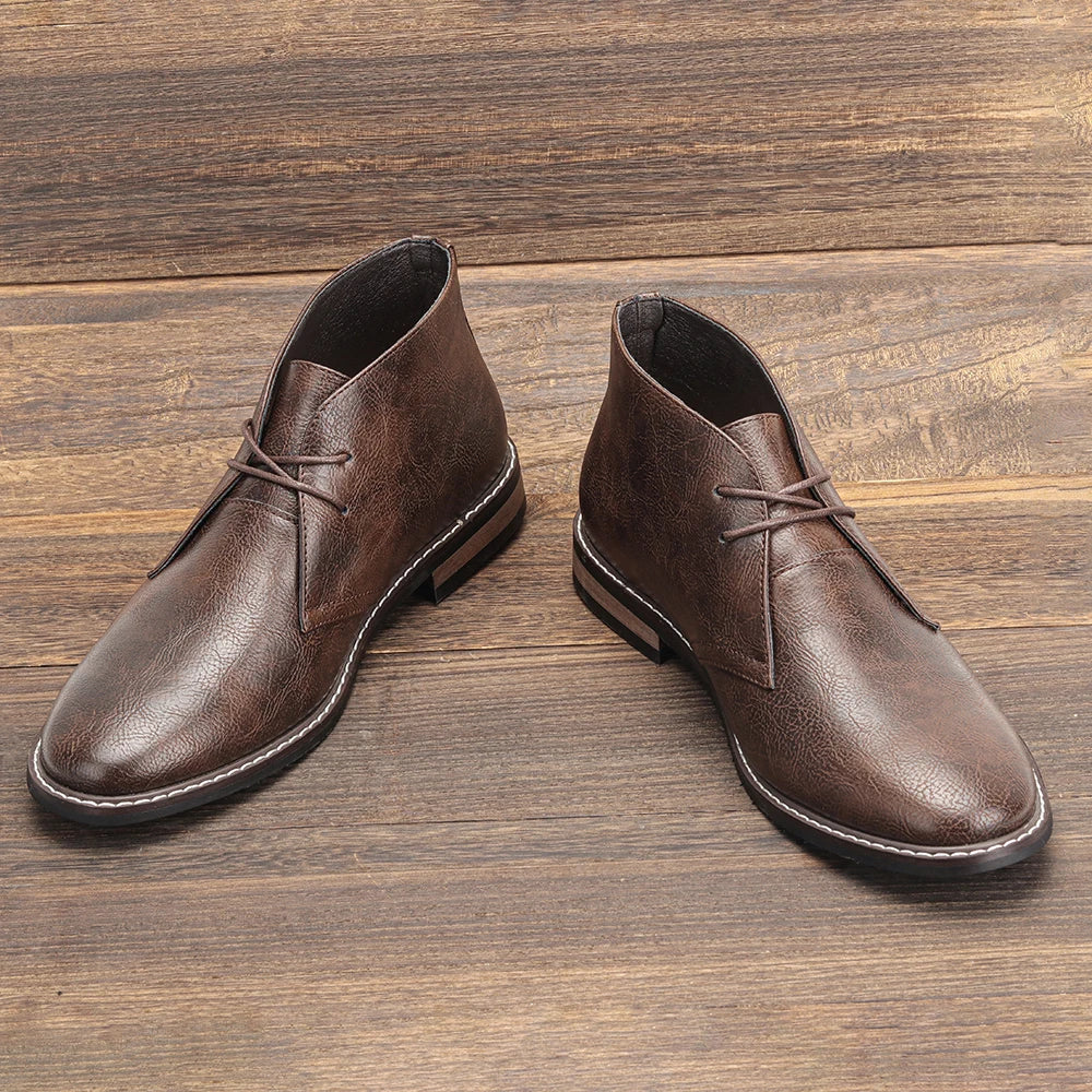 Classic Chukka Boots Men 2026 Brand Comfortable Fashion Retro Desert Boots