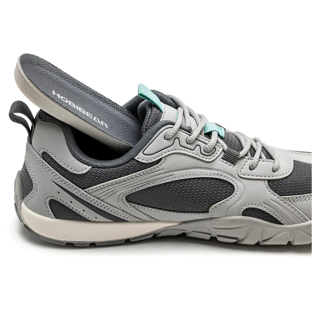 Unisex Wide Toe Barefoot Shoes Minimalist Retro Walking Sneakers Hiking Trail Running Shoes for Men Women
