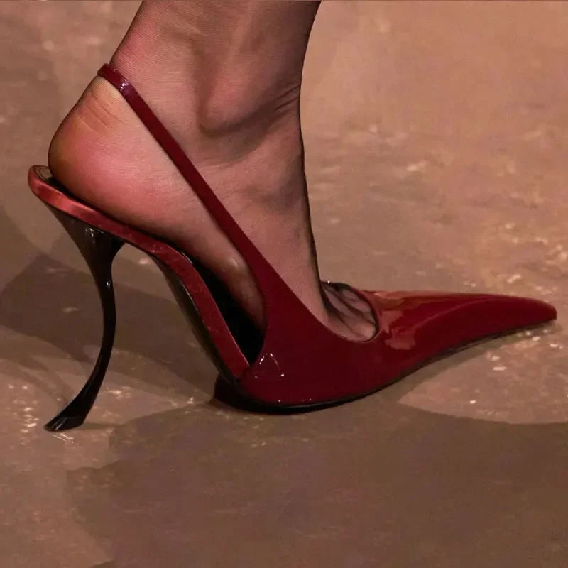 New Fashion Pointed High-heel 10.5 cm Women's Sandals Summer Women Shoes Sandalias De Mujer Shoes for Women Size 34-43