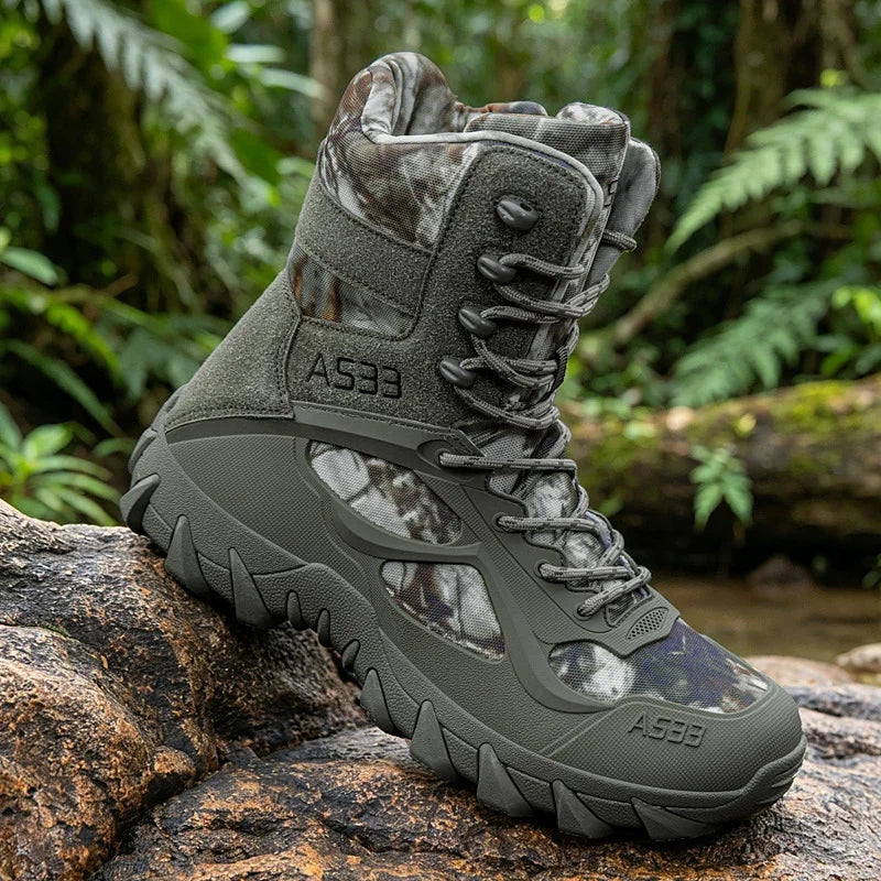 Men Tactical Boot Outdoor Ultrallight Safety Ankle Breathable Male Army Boots Lace Up High Quality Rapid Response Desert Boot