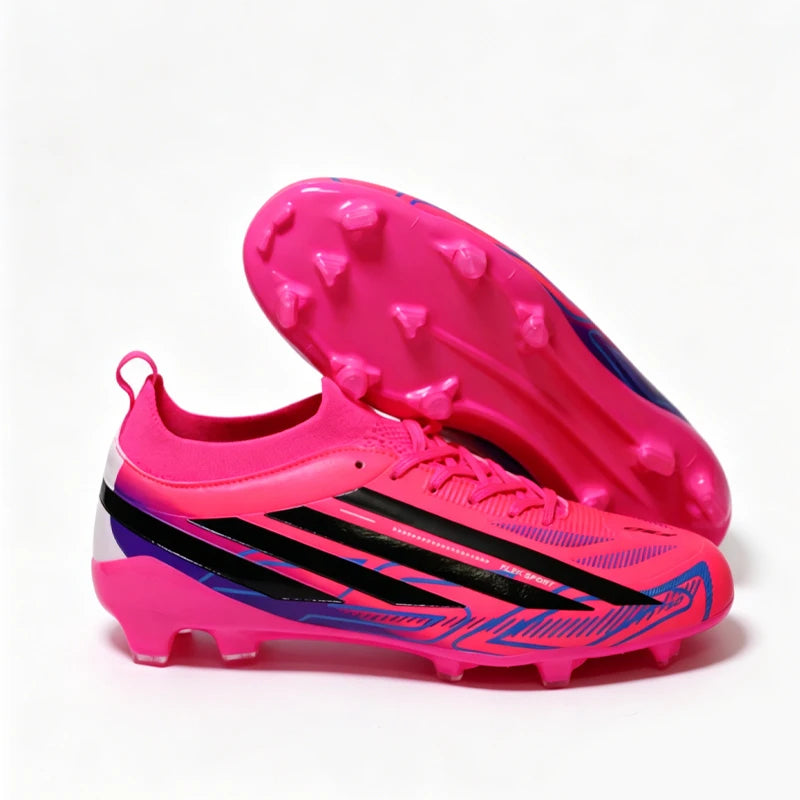 3577 Mens Outdoor Soccer Shoes Professional Football Shoes TF/FG Football Field Boots Comfortable Non-Slip Training Sneakers