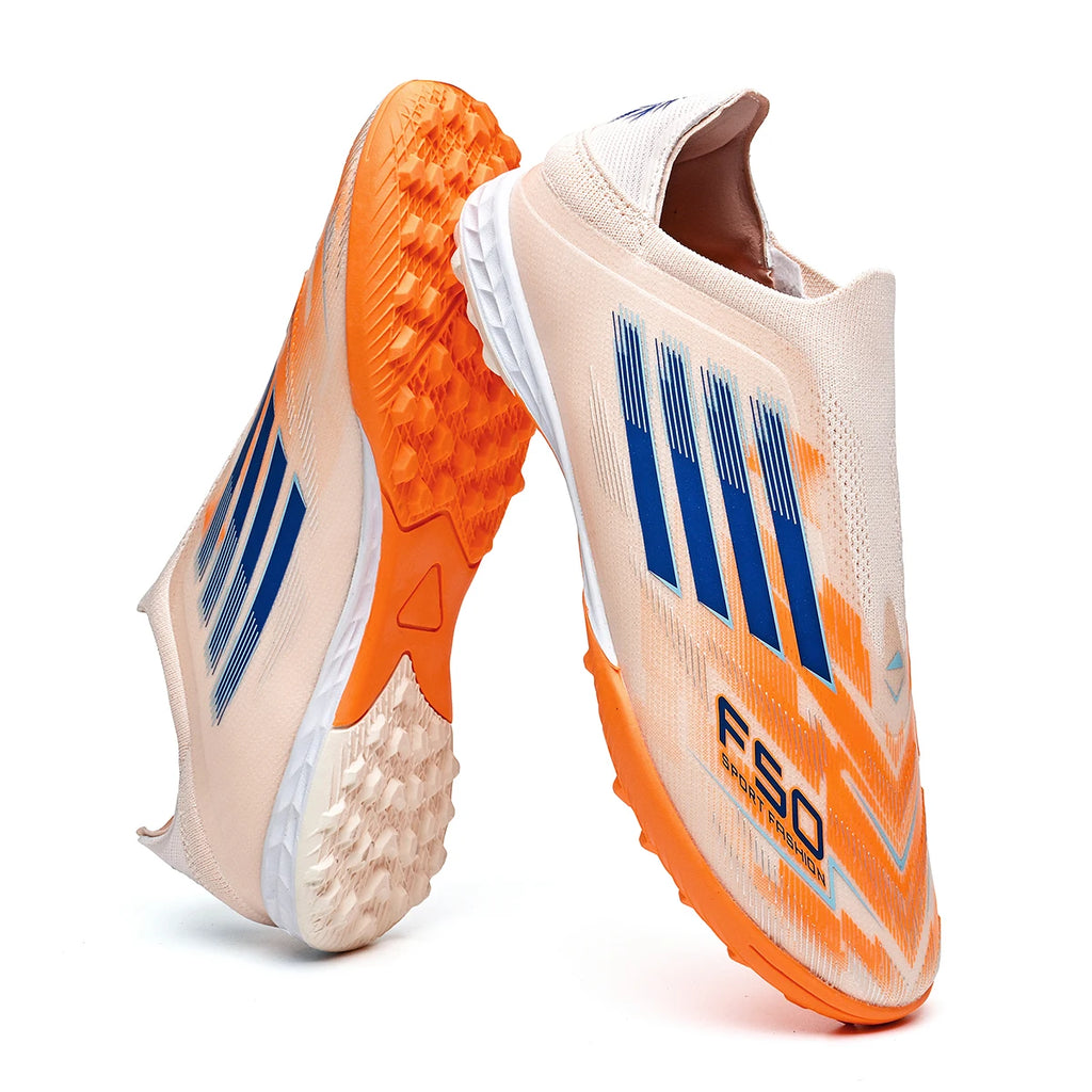 New Men Soccer Shoes Training Match Grass Ultralight Sport Comfortable Indoor Cleats Sport Futsal Adult Non-Slip Football Boots