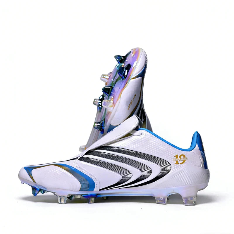 Professional Mens Soccer Shoes F50 Training Non-Slip Turf Soccer Cleats Boys TF/FG Football Sneakers Chuteira Campo 39-45
