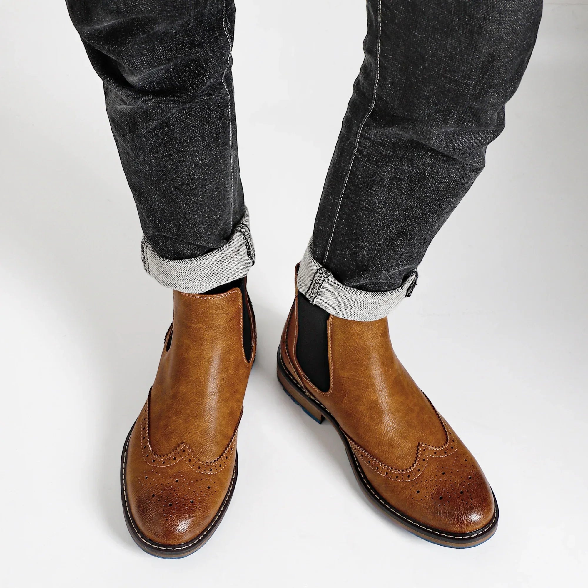 Size 8~13 Ankle Boots For Men Classical Men Boots Fashion Comfortable
