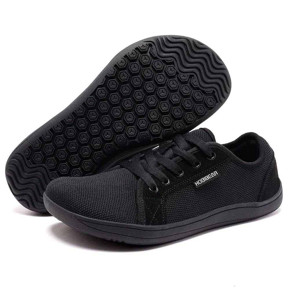 Unisex Wide Toe Barefoot Shoes for Men Women Outdoor Trail Running Minimalist Walking Shoes Lightweight and Breathable