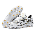Kids Friendly Soccer Sneakers Soft Lightweight Construction, Non Marking Anti Wear Outsole, Breathable Design For Daily Football