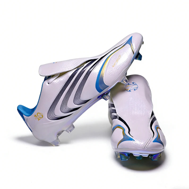 F50+ Mens Outdoor Soccer Shoes Professional Football Shoes TF/FG Football Field Boots Comfortable Non-Slip Training Sneakers