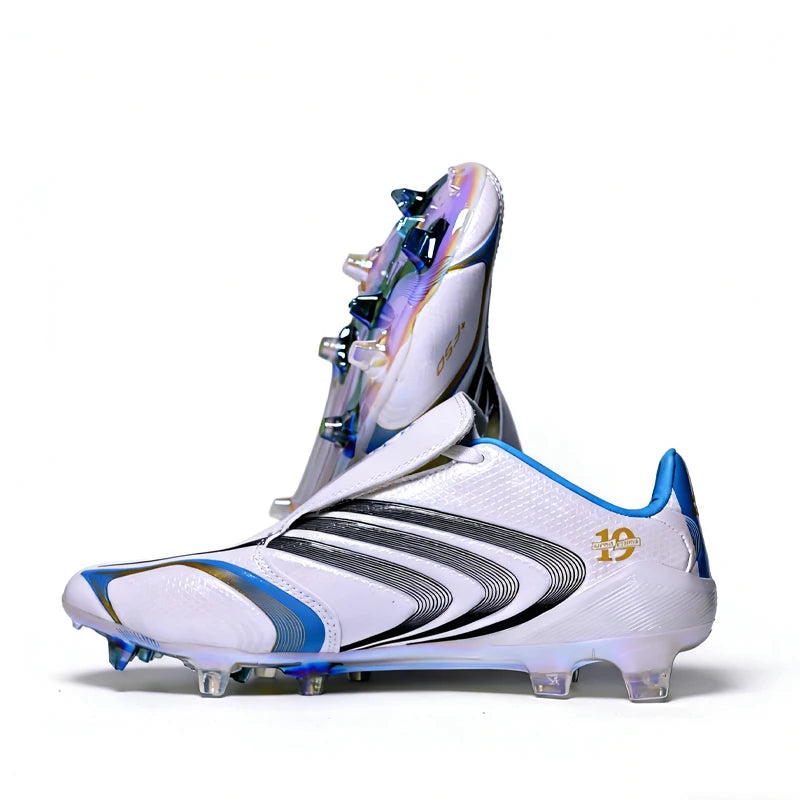 High Quality F50 Mens Soccer Shoes Classic Non-Slip Turf Soccer Cleats for Boys TF/FG Training Football Boots Chuteira Campo