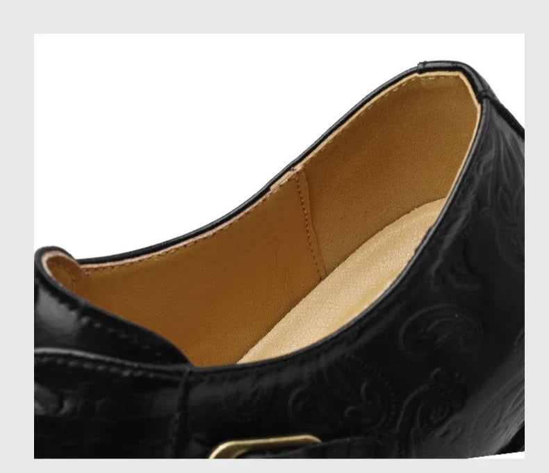 Men's Big Size Leather Shoes Spring Autumn Formal Business Office Wedding Dress Shoes for Man New Designer Business Shoe Man