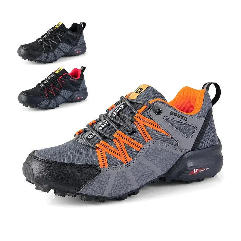 Men Women Waterproof Hiking Shoes Outdoor Camping Trainers Mountain Climbing Trekking Sneakers Walking Hunting Tactical Boots