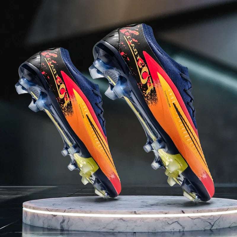 New Men Soccer Shoes Professional Sneakers Match Comfortable Football Boots Non-Slip TF/FG Ankle Boys Sports Shoes Unisex