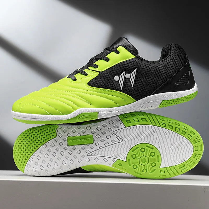 New Men Soccer Shoes Indoor High-top Non-Slip High-quality Match Futsal Sneakers Football Boots Grass Hot-selling Outdoor 37-45