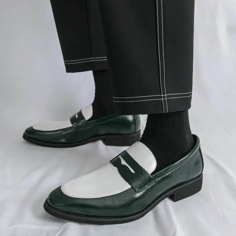 Men Shoes for Wedding Moccasins 2025 New Loafers for Men Breathable Man Slip on Flats Leisure Walk Driving Shoes Walking Shoes