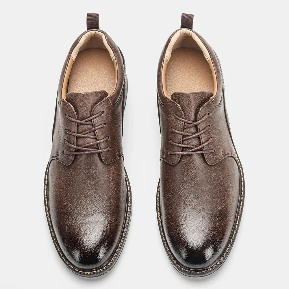 40~46 Casual Shoes Men Fashion Brand Comfortable 2024 Leather Shoes Men #KD726