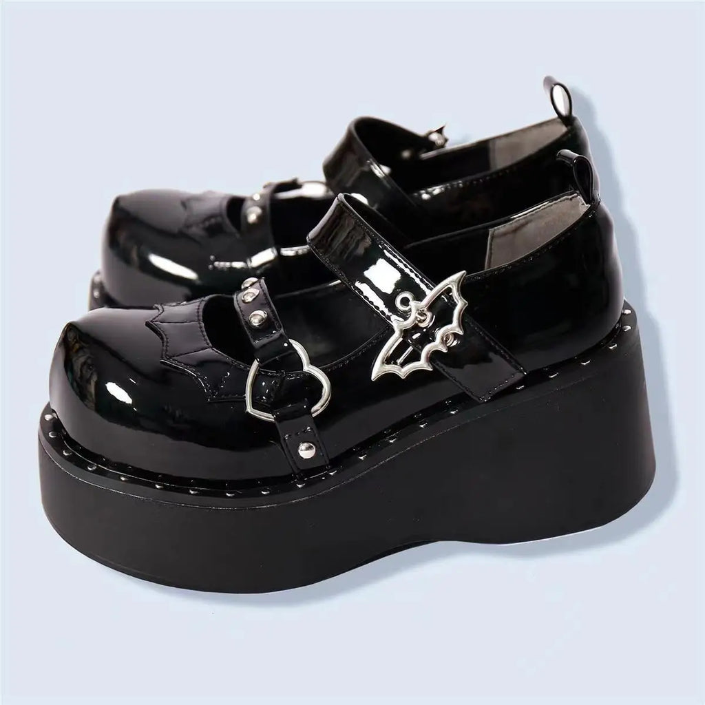Women's Shoes Woman Spring Summer Lolita Mary Jane Platform Pumps on Heels Wedge Sandals Kawaii Cute Casual Cosplay Girls