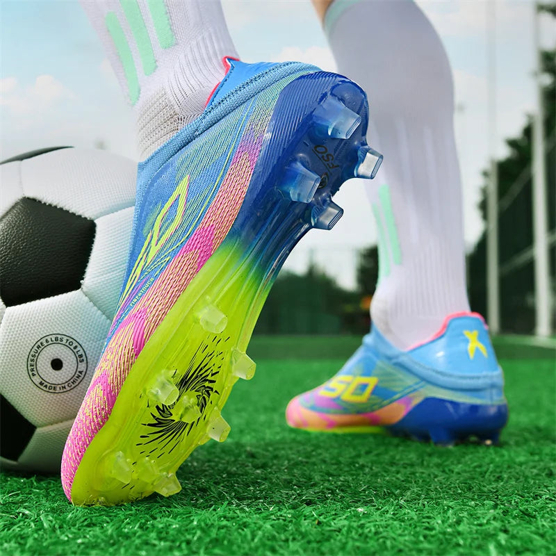 T29 Pro Mens Soccer Shoes Outdoor TF/FG Training Football Sneakers Non-slip Youth Turf Soccer Cleats Chuteira Campo 35-45