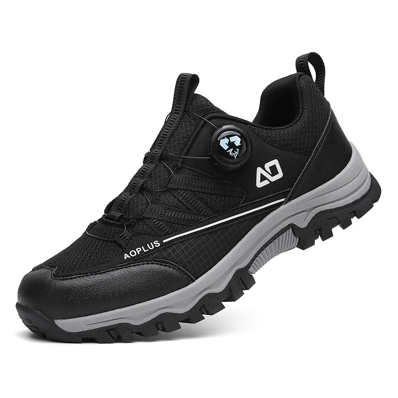 New Fashionable Hiking shoes, Outdoor Men's Walking shoes, Travel Hiking shoes - Comfortable and Breathable, Large size 10
