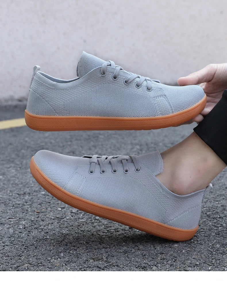 Wide Toe Barefoot Shoes Mens Womens Minimalist Walking Sneakers Shoes | Zero Drop Sole | Breathable Mesh