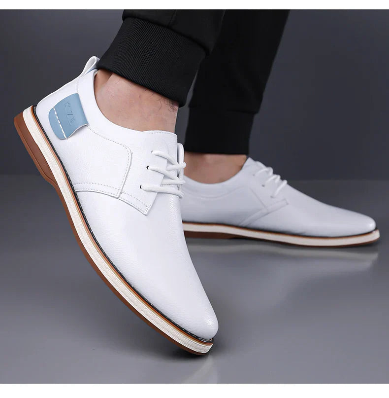 Fashion Business Dress Men Shoes Classic Leather Men's Formal Shoes Comfortable Slip On Dress Shoes Men Oxfords Size 47 48